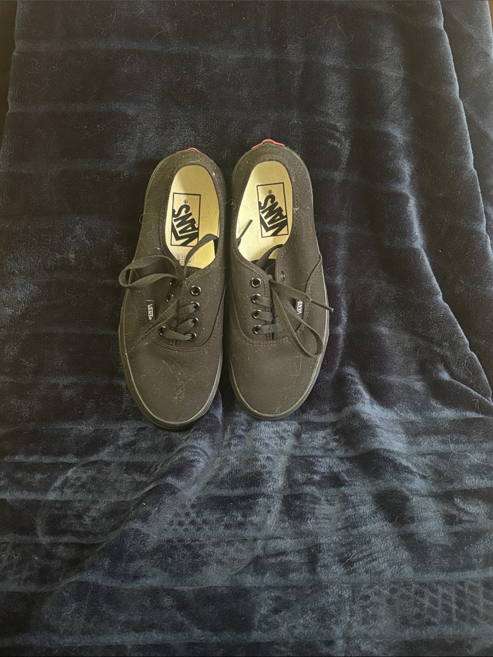 Vans Authentic Canvas Women’s Sneakers - Size 7 Black